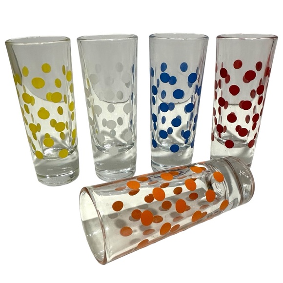 Crisa 2oz. Shot Glasses (5) - Picture 2 of 5